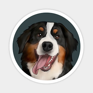 Cute Bernese Dog Magnet